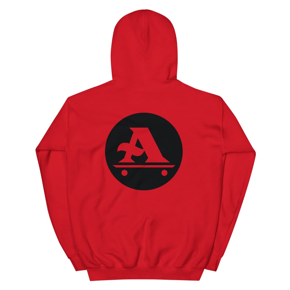 Black A-logo unisex Hoodie