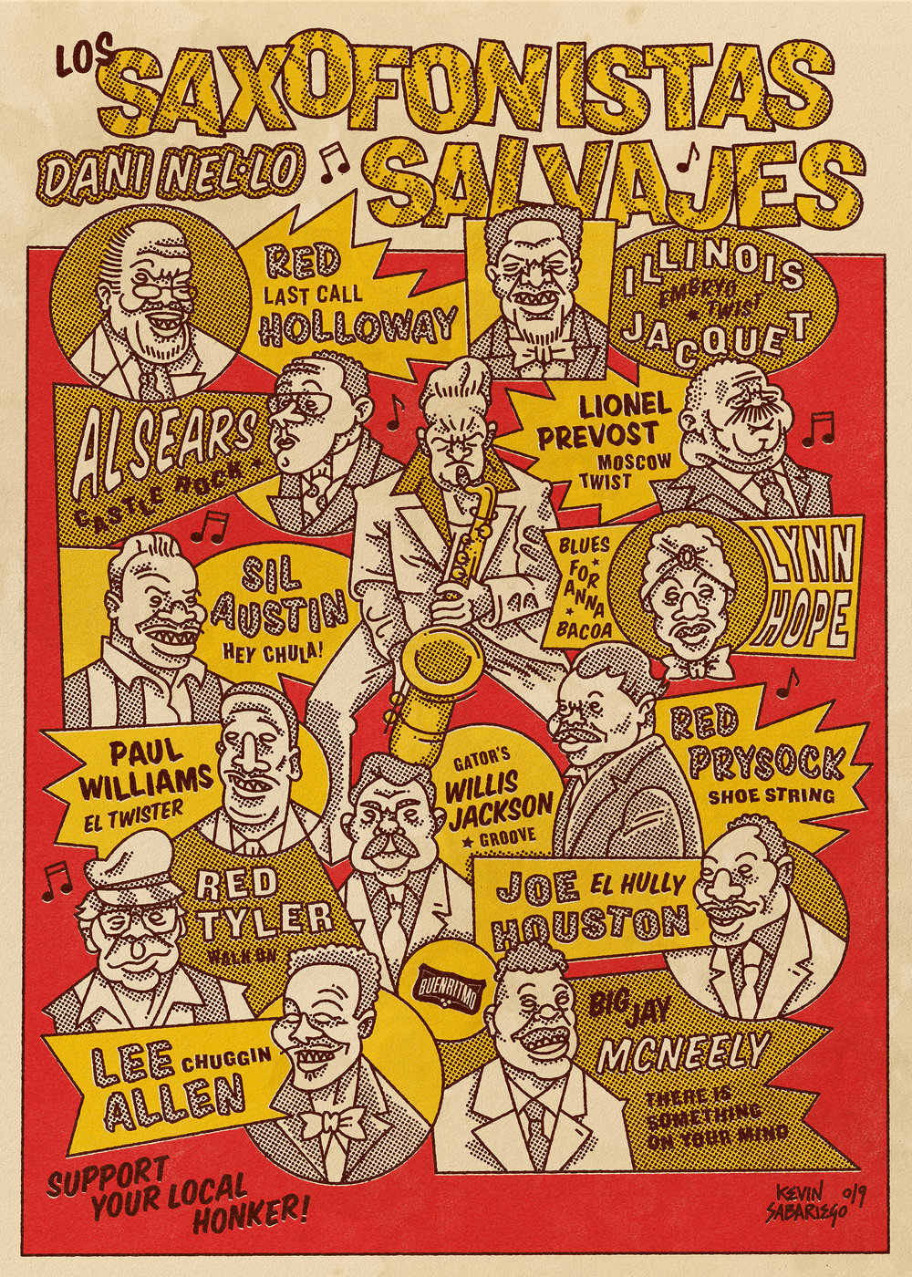 DANI NEL·LO "LOS SAXOFONISTAS SALVAJES VOL III" VINILO NEGRO