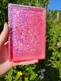 Image 1 of Rectangle Tray - Pink pink pink