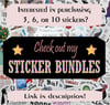 Funny Demotivational Sticker, Pun Sticker,  Snarky Sticker, Stocking Stuffer, Gift