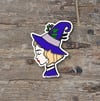 Cute Witch Halloween Sticker