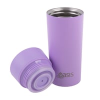 Image 4 of Oasis Stainless Steel Insulated Travel Mug 360ml Various colours