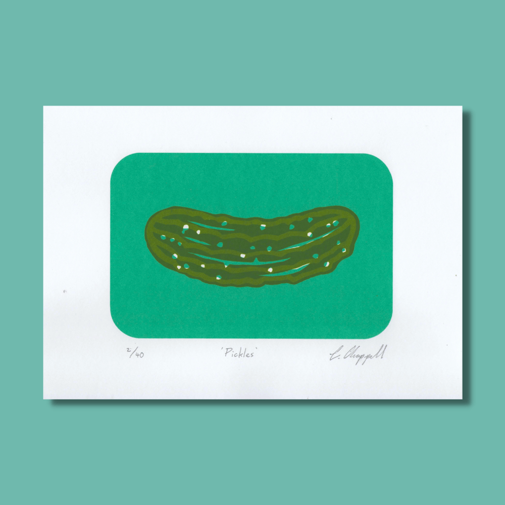 Image of Emily Chappell A4 Pickle Print