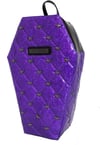 Rock Rebel Coffin Backpack (Purple)