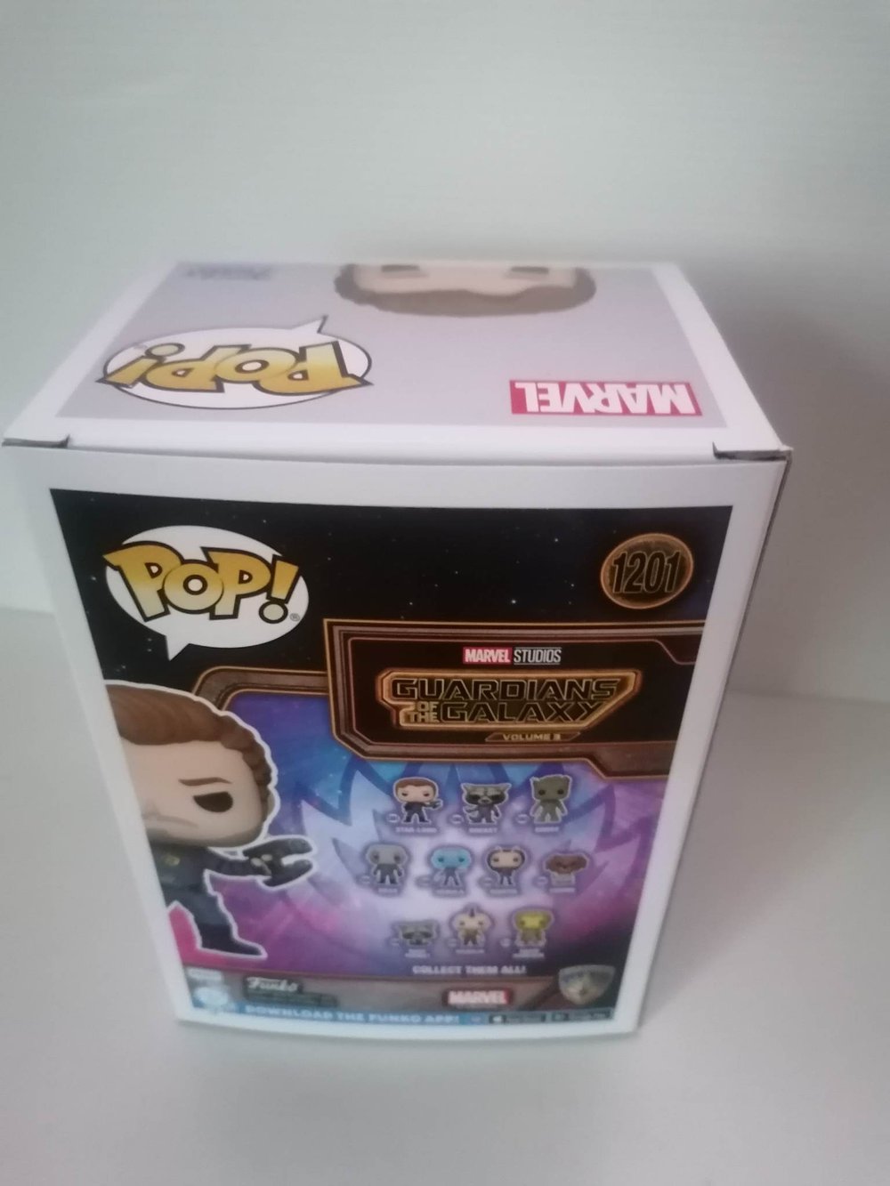 Star-Lord Chris Pratt Signed Guardians of the Galaxy Funko Pop
