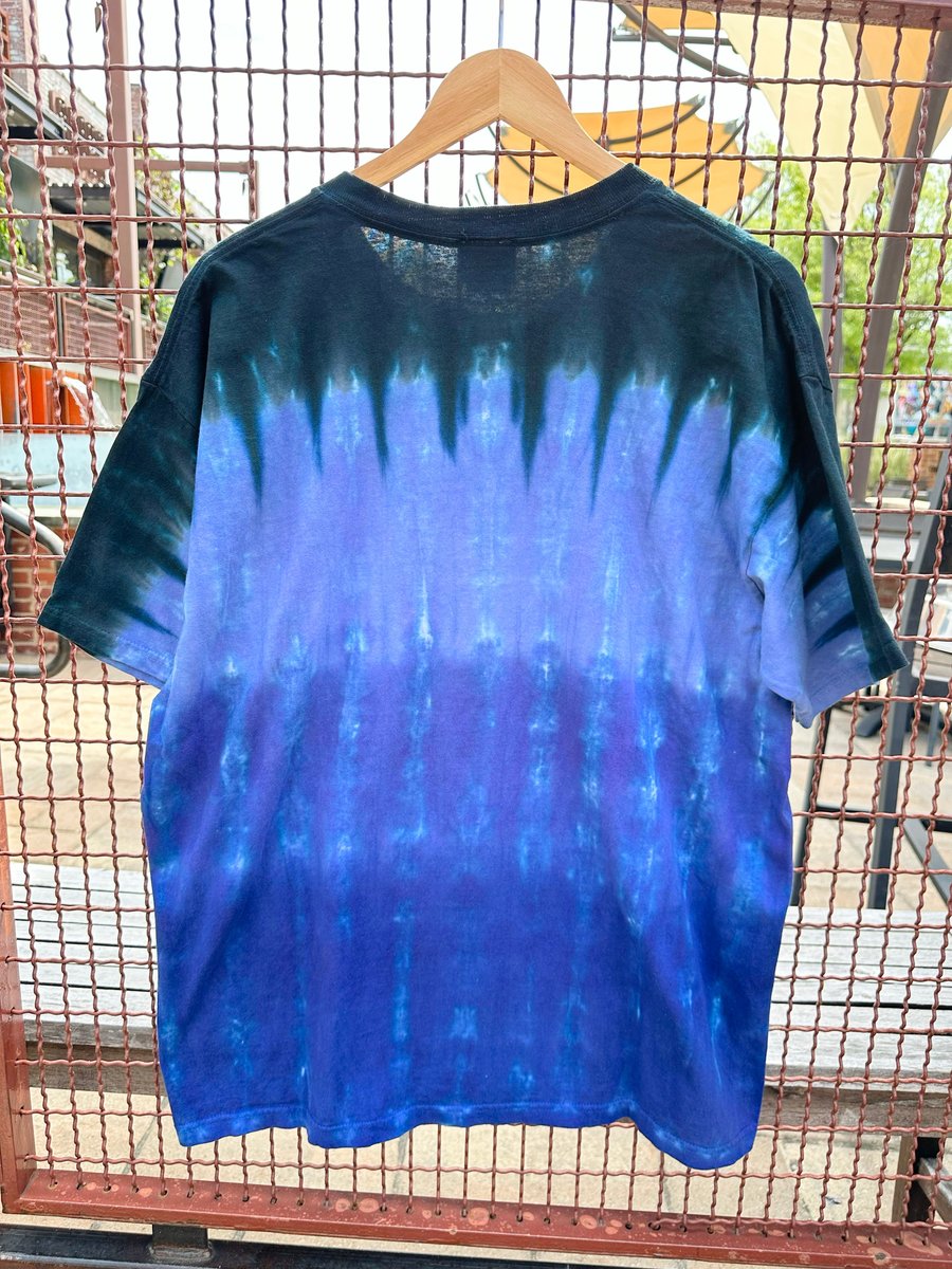 Image of 2005 Liquid Blue “KISS - DESTROYER” Tie Dye Tee, SIZE: XL