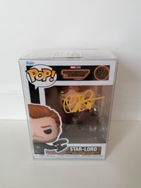Image 1 of Chris Pratt Star-Lord Guardians of the Galaxy 3 Signed Funko pop