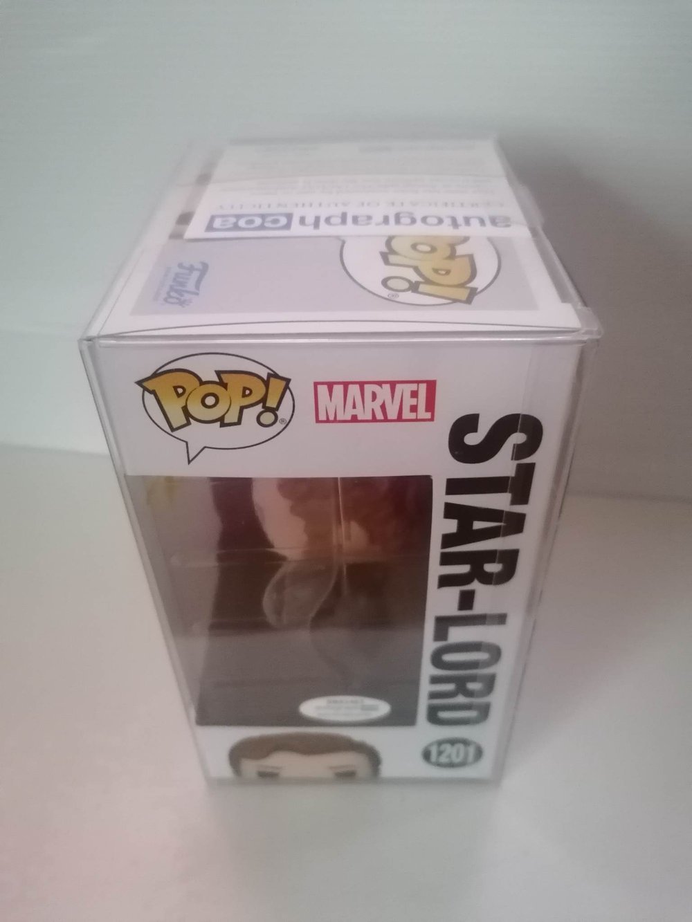 Chris Pratt Star-Lord Guardians of the Galaxy 3 Signed Funko pop