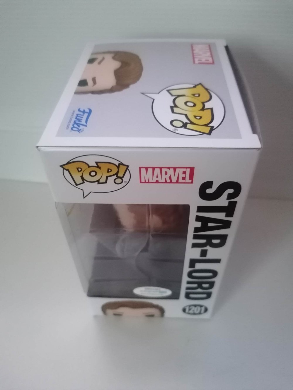 Chris Pratt Star Lord Guardians of the Galaxy 3 Signed Funko Pop