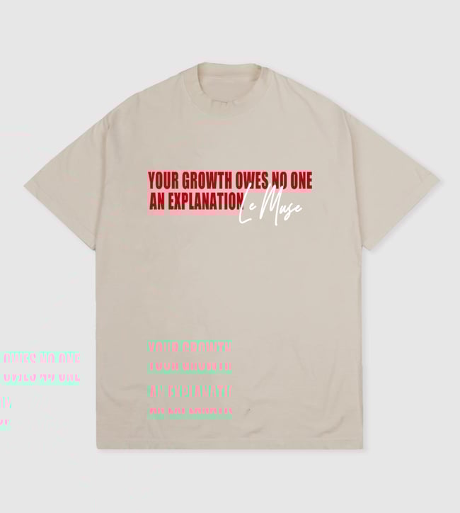 NO EXPLANATION TEE (SAND)