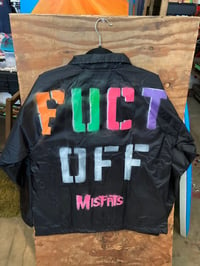 Image 2 of DP ONE OF A KIND PAINTED WINDBREAKER SZ M 