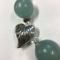 Image 2 of Heart of the World - Hand crafted Thai silver heart - OOAK