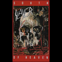 Image 1 of Slayer " South Of Heaven" Flag / Tapestry / Banner