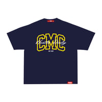 Image 1 of Navy blue / yellow CMC Backpackboyz money man shirt 