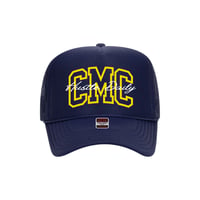 CMC Navy blue / Yellow trucker style hat 