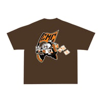 Image 2 of Brown / orange CMC backpackboyz money man shirts 