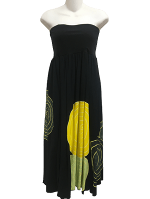 Image of Sprials Dance Skirt/Dress - Hand batiked rayon