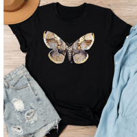 Image 3 of Brahmaea Moth t-shirt