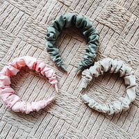 Scrunch headbands