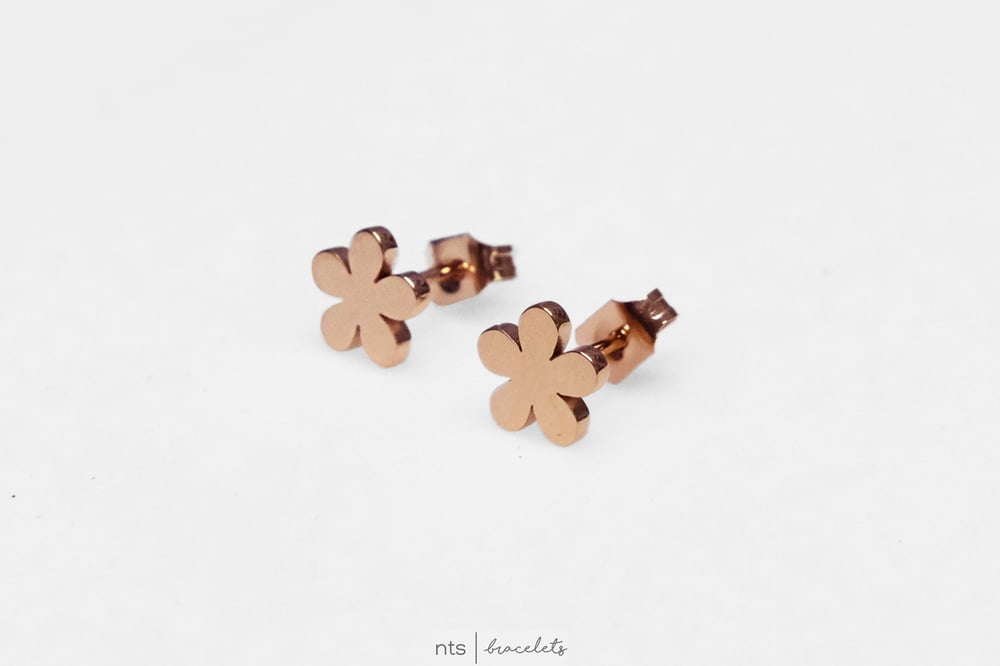 Image of ROSE GOLD BLOOMIN' EARRINGS (Limited Edition + Rose Gold)