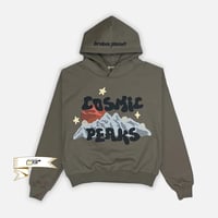 BROKEN PLANET ZIP UP HOODIE - TWIN FLAMES