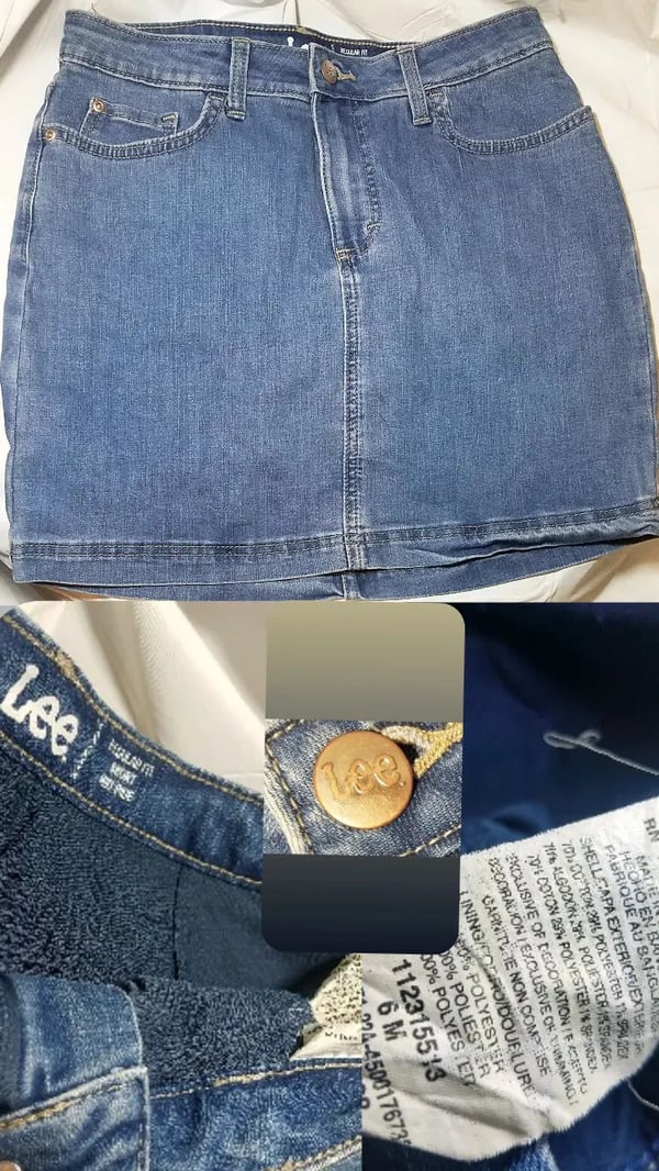 Image of Lee Denim Skort