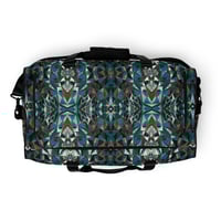 Image 2 of Turquoise & Terracotta Duffel