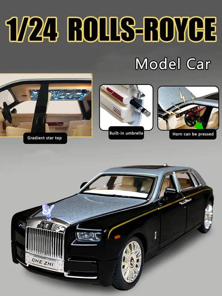 Image of 1:24 Rolls Royce Model Car