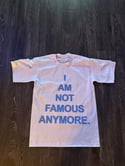 I am Not Famous Anymore- Blurry Text Campaign 