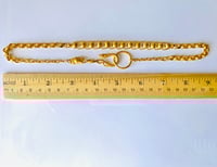 Image 3 of RARE 14k GOLD ENGLISH GEORGIAN CHAIN