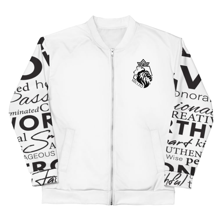 I AM... Unisex Bomber Jacket Image 2