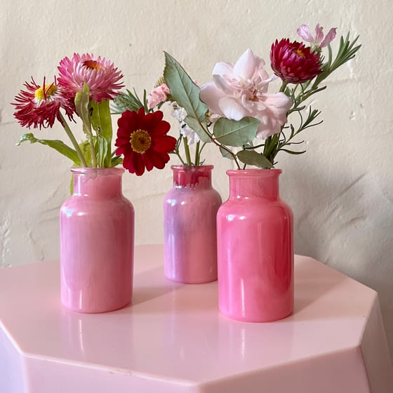 Image of Bud Vases - Pink Shades