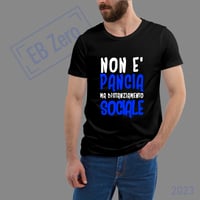 Image 3 of T-Shirt Uomo G - Non è pancia ma distanziamento sociale (EBZ003)