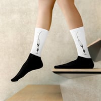 Image 1 of Menstrual Merlot Socks