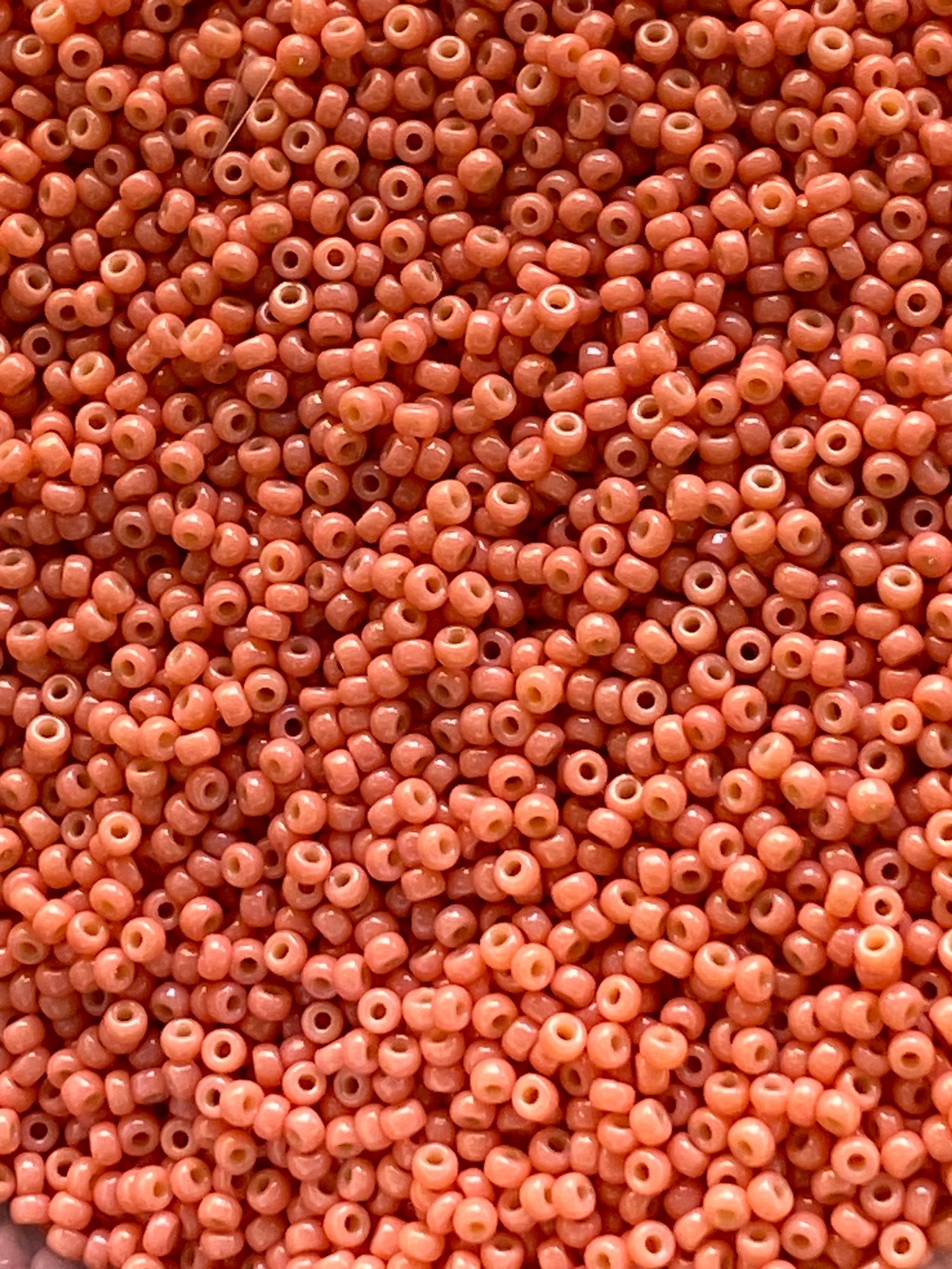 Duracoat Opaque light watermelon, Miyuki Seed beads