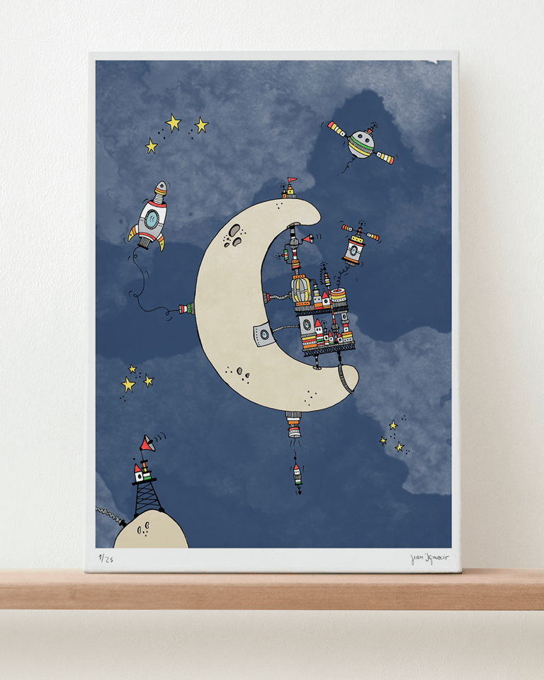 La conquista lunar de las casitas