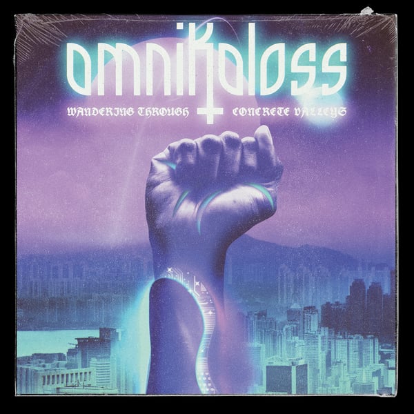 Image of OMNIKOLOSS - Wandering Through Concrete Valleys VINYL CRYSTAL CLEAR