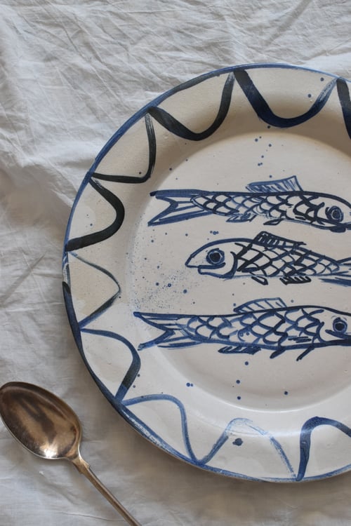 Image of Sardine Serving Plate, SECONDS