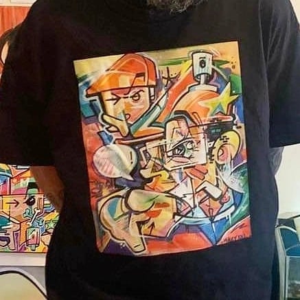 Image of Abstract tee mikey xxi 