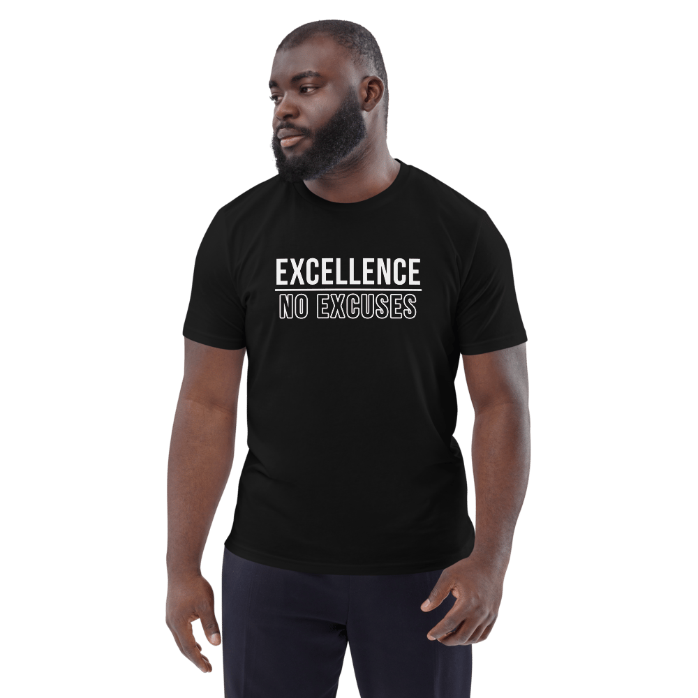 EXCELLENCE NO EXCUSE BIG LOGO T-SHIRT