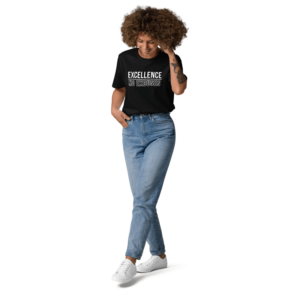 EXCELLENCE NO EXCUSE BIG LOGO T-SHIRT