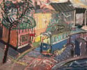 20th Century Swedish School ‘Blue Tram’