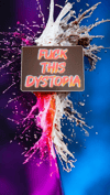 375. Dystopia Sticker