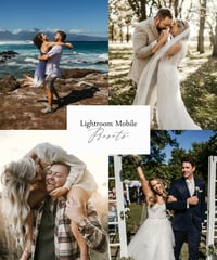 Image 1 of Lightroom Mobile Only Wedding Day Pack