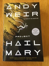 Image 1 of Andy Weir "Project Hail Mary" Trade Paperback