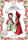 HENRIETTA THE HEDGEHOG 16 INCH SEWING PATTERN, WITH STEIFF FUR AND FULL INSTRUCTIONS UK MADE