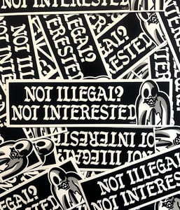 Image of Illegal Sticker