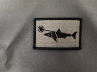 Image 2 of Laser Shark Patch