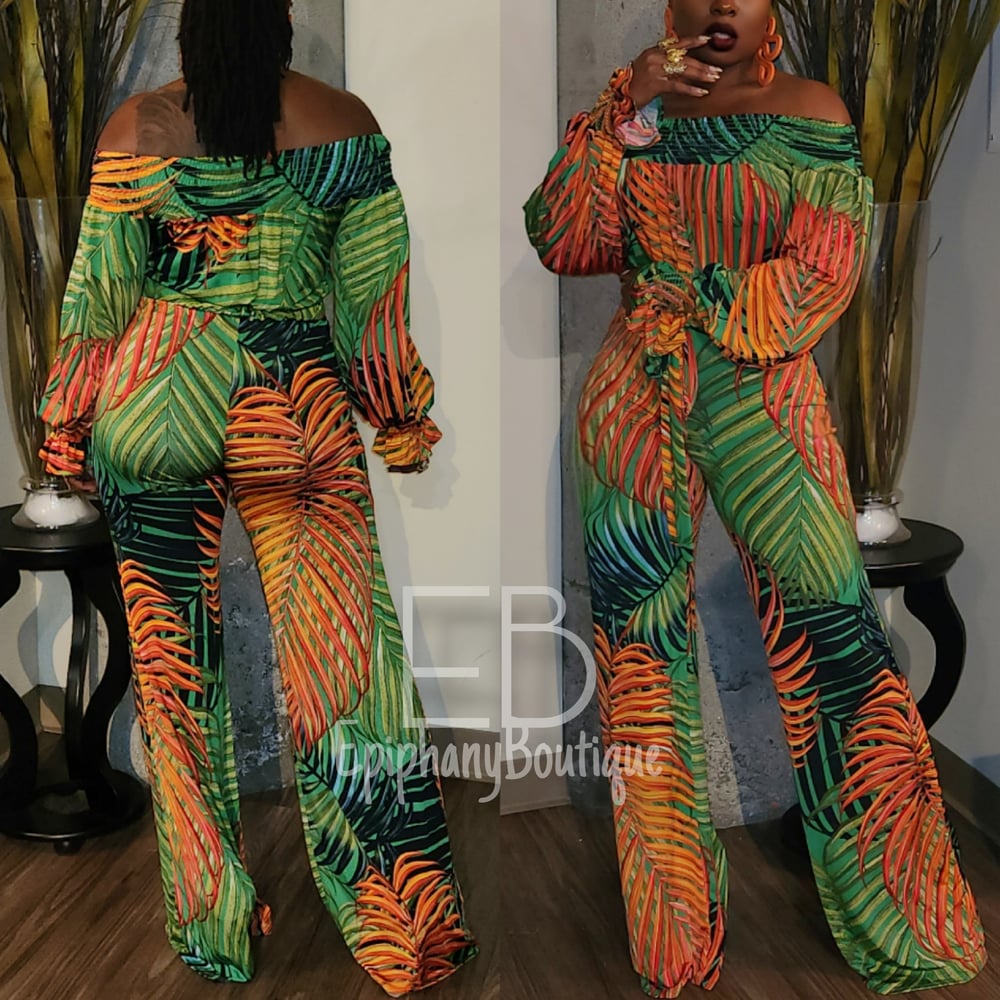 Image of The Raleigh Tropics Jumpsuit