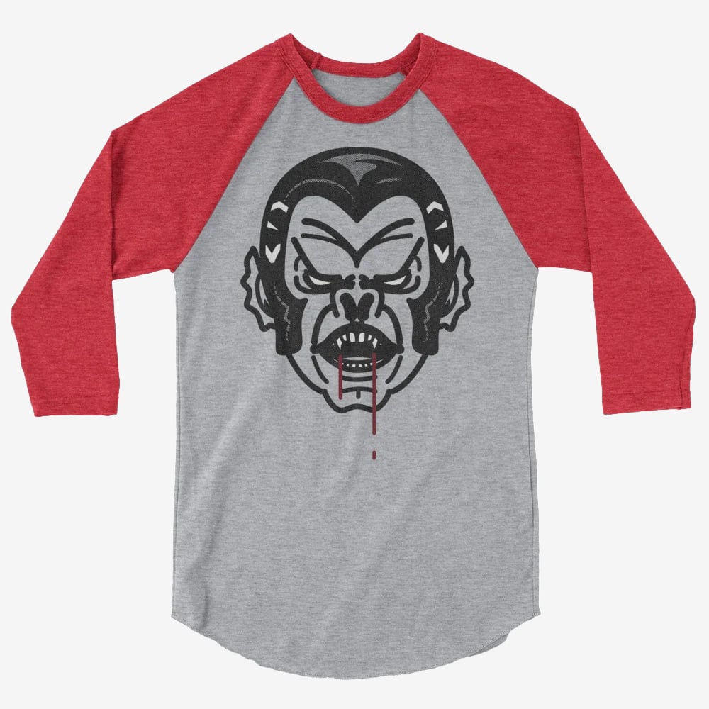 Yeti Bite Vampire 3/4 Sleeve Raglan